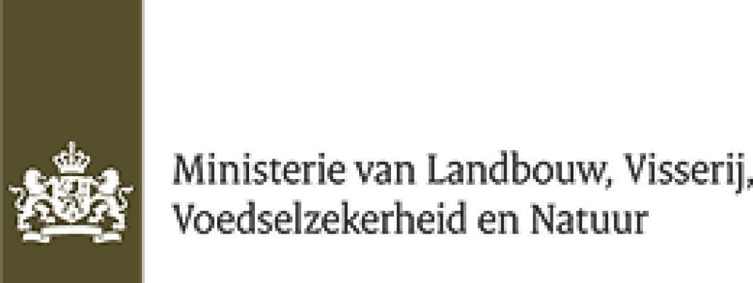 Logo van Ministerie van Landbouw, Visser, Voedselzekerheid en Natuur