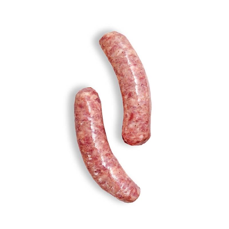 Verse saucijs van Weiderund. Natuurlijk mals rundvlees.