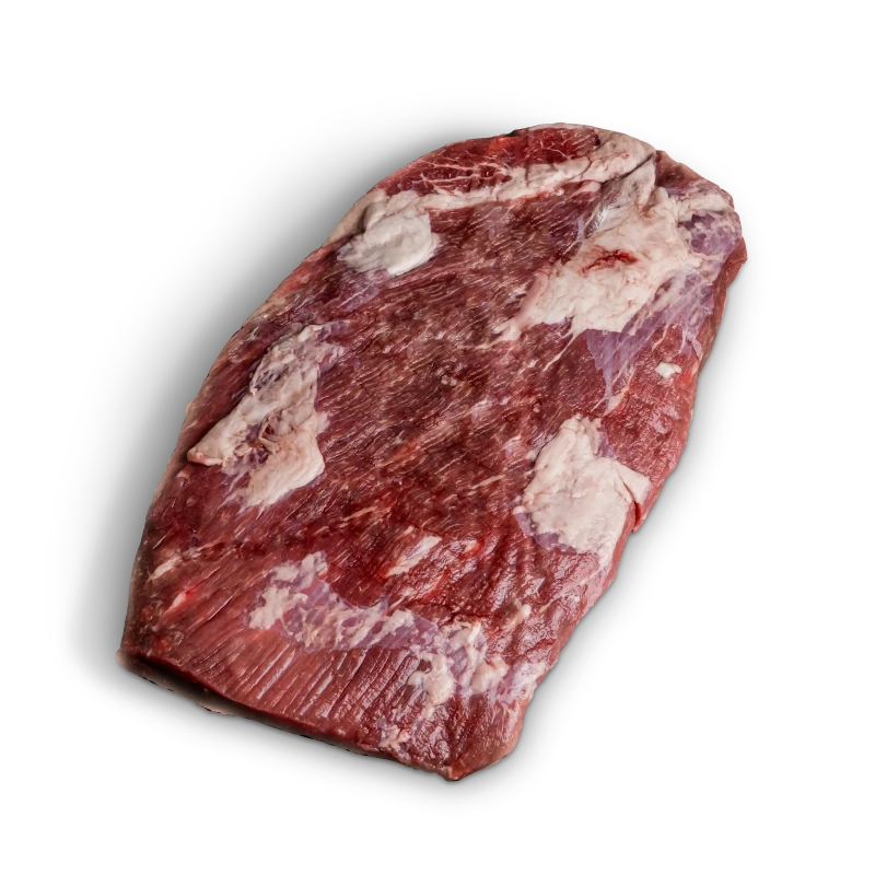 Brisket van Weiderund, langzaam gegaard vlees uit de borst. Natuurlijk mals rundvlees.